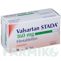 ВАЛСАРТАН (VALSARTAN) 160 мг таблетки 98 шт - Валсартан STADAPHARM