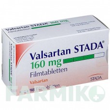 ВАЛСАРТАН (VALSARTAN) 160 мг таблетки 98 шт - Валсартан STADAPHARM