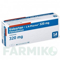ВАЛСАРТАН (VALSARTAN) 320 мг таблетки 56 шт - Валсартан 1 A PHARMA