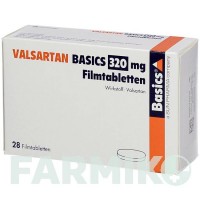 ВАЛСАРТАН (VALSARTAN) 320 мг таблетки 28 шт - Валсартан BASICS