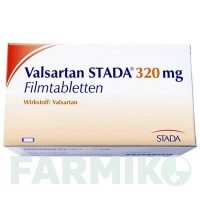 ВАЛСАРТАН (VALSARTAN) 320 мг таблетки 56 шт - Валсартан STADAPHARM