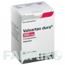 ВАЛСАРТАН (VALSARTAN) 320 мг таблетки 56 шт - Валсартан VIATRIS