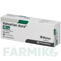 ВАЛСАРТАН (VALSARTAN) 40 мг таблетки 28 шт - Валсартан VIATRIS
