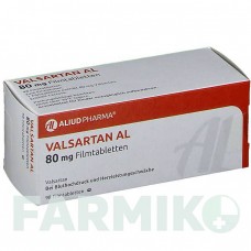 ВАЛСАРТАН (VALSARTAN) 80 мг таблетки 98 шт - Валсартан ALIUD PHARMA