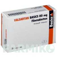 ВАЛСАРТАН (VALSARTAN) 80 мг таблетки 28 шт - Валсартан BASICS