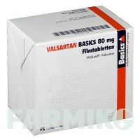 ВАЛСАРТАН (VALSARTAN) 80 мг таблетки 98 шт - Валсартан BASICS