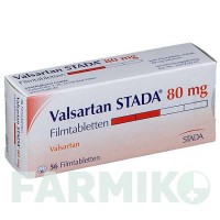 ВАЛСАРТАН (VALSARTAN) 80 мг таблетки 56 шт - Валсартан STADAPHARM