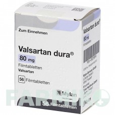 ВАЛСАРТАН (VALSARTAN) 80 мг таблетки 56 шт - Валсартан VIATRIS