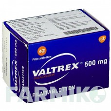 ВАЛЬТРЕКС (VALTREX) 500 мг таблетки 42 шт - Валацикловір EMRA-MED