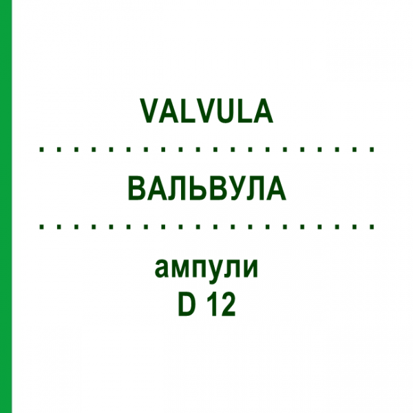 ВАЛЬВУЛА (VALVULA) D 12 ампулы 10x1 мл - Гомеопатия WALA HEILMITTEL