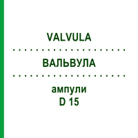 ВАЛЬВУЛА (VALVULA) D 15 ампули 10x1 мл - Гомеопатія WALA HEILMITTEL