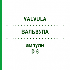 ВАЛЬВУЛА (VALVULA) D 6 ампулы 10x1 мл - Гомеопатия WALA HEILMITTEL