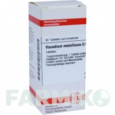 ВАНАДІУМ МЕТАЛІКУМ (VANADIUM METALLICUM) D 6 таблетки 80 шт - Гомеопатія DHU
