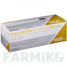 ВАНКОМІЦИН (VANCOMYCIN) 1000 мг порошок 5 шт - Ванкоміцин DR.FRIEDRICH EBERTH