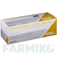 ВАНКОМІЦИН (VANCOMYCIN) 1000 мг порошок 10 шт - Ванкоміцин DR.FRIEDRICH EBERTH