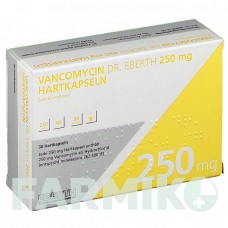 ВАНКОМІЦИН (VANCOMYCIN) 250 мг капсули 30 шт - Ванкоміцин DR.FRIEDRICH EBERTH