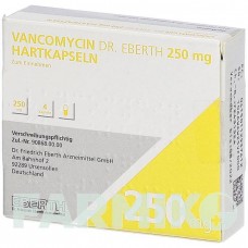ВАНКОМІЦИН (VANCOMYCIN) 250 мг капсули 4 шт - Ванкоміцин DR.FRIEDRICH EBERTH