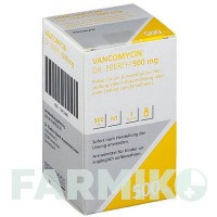 ВАНКОМІЦИН (VANCOMYCIN) 500 мг порошок 1 шт - Ванкоміцин DR.FRIEDRICH EBERTH