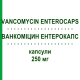 ВАНКОМИЦИН ЭНТЕРОКАПС (VANCOMYCIN ENTEROCAPS) 250 мг капсулы 12 шт - Ванкомицин FATOL