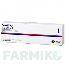 ВАКТА (VAQTA) 50 ЕД/1 мл шприци 1 мл - Гепатит А инактивированный вирус MSD