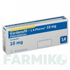 ВАРДЕНАФИЛ (VARDENAFIL) 10 мг таблетки 4 шт - Варденафил 1 A PHARMA