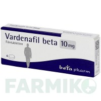 ВАРДЕНАФИЛ (VARDENAFIL) 10 мг таблетки 4 шт - Варденафил BETAPHARM