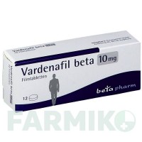 ВАРДЕНАФІЛ (VARDENAFIL) 10 мг таблетки 12 шт - Варденафіл BETAPHARM