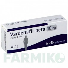ВАРДЕНАФИЛ (VARDENAFIL) 10 мг таблетки 12 шт - Варденафил BETAPHARM