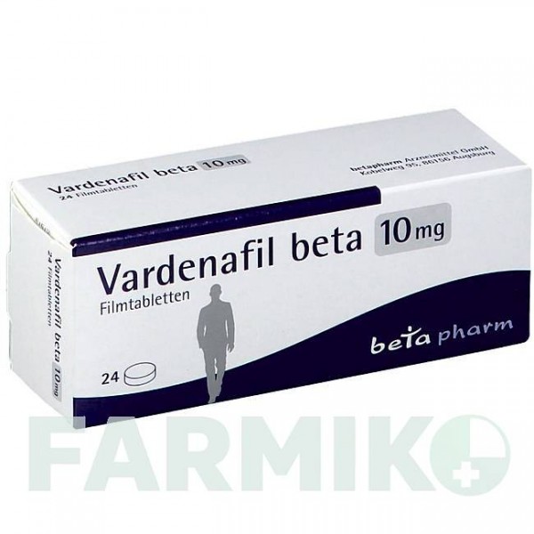 ВАРДЕНАФІЛ (VARDENAFIL) 10 мг таблетки 24 шт - Варденафіл BETAPHARM