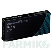ВАРДЕНАФІЛ (VARDENAFIL) 10 мг таблетки 8 шт - Варденафіл BIOMO PHARMA