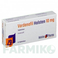 ВАРДЕНАФИЛ (VARDENAFIL) 10 мг таблетки 8 шт - Варденафил HOLSTEN PHARMA