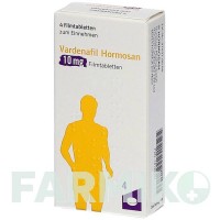 ВАРДЕНАФІЛ (VARDENAFIL) 10 мг таблетки 4 шт - Варденафіл HORMOSAN PHARMA
