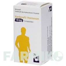 ВАРДЕНАФИЛ (VARDENAFIL) 10 мг таблетки 24 шт - Варденафил HORMOSAN PHARMA