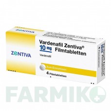 ВАРДЕНАФИЛ (VARDENAFIL) 10 мг таблетки 4 шт - Варденафил ZENTIVA