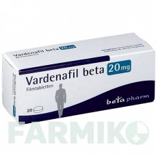 ВАРДЕНАФИЛ (VARDENAFIL) 20 мг таблетки 20 шт - Варденафил BETAPHARM