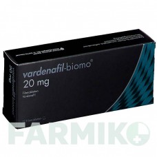 ВАРДЕНАФИЛ (VARDENAFIL) 20 мг таблетки 12 шт - Варденафил BIOMO PHARMA
