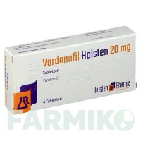 ВАРДЕНАФІЛ (VARDENAFIL) 20 мг таблетки 4 шт - Варденафіл HOLSTEN PHARMA