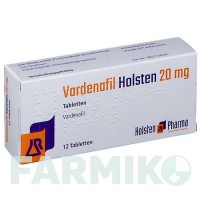 ВАРДЕНАФІЛ (VARDENAFIL) 20 мг таблетки 12 шт - Варденафіл HOLSTEN PHARMA