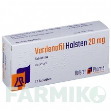 ВАРДЕНАФИЛ (VARDENAFIL) 20 мг таблетки 12 шт - Варденафил HOLSTEN PHARMA