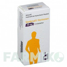 ВАРДЕНАФИЛ (VARDENAFIL) 20 мг таблетки 12 шт - Варденафил HORMOSAN PHARMA