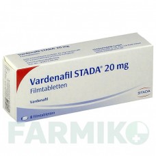 ВАРДЕНАФИЛ (VARDENAFIL) 20 мг таблетки 8 шт - Варденафил STADAPHARM