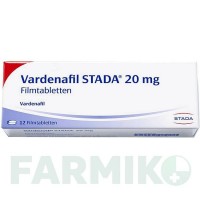 ВАРДЕНАФІЛ (VARDENAFIL) 20 мг таблетки 12 шт - Варденафіл STADAPHARM