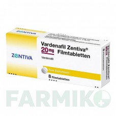 ВАРДЕНАФІЛ (VARDENAFIL) 20 мг таблетки 8 шт - Варденафіл ZENTIVA