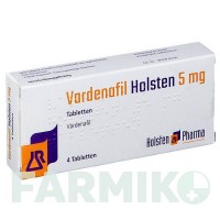 ВАРДЕНАФИЛ (VARDENAFIL) 5 мг таблетки 4 шт - Варденафил HOLSTEN PHARMA