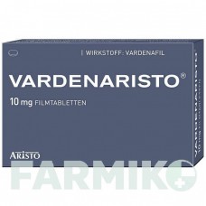 ВАРДЕНАРИСТО (VARDENARISTO) 10 мг таблетки 12 шт - Варденафіл ARISTO PHARMA