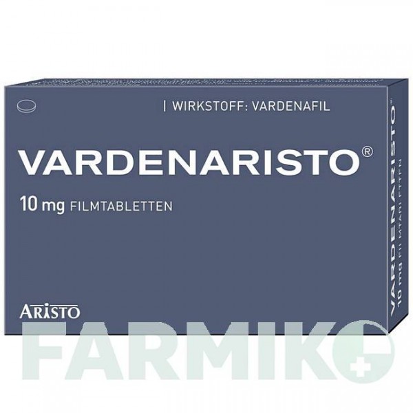ВАРДЕНАРИСТО (VARDENARISTO) 10 мг таблетки 30 шт - Варденафил ARISTO PHARMA