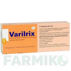 ВАРИЛРИКС (VARILRIX) порошок 1 шт - Варицелла живая вакцина GLAXOSMITHKLINE