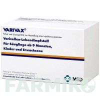 ВАРИВАКС (VARIVAX) шприци 10x0,5 мл - Варицелла живая вакцина MSD