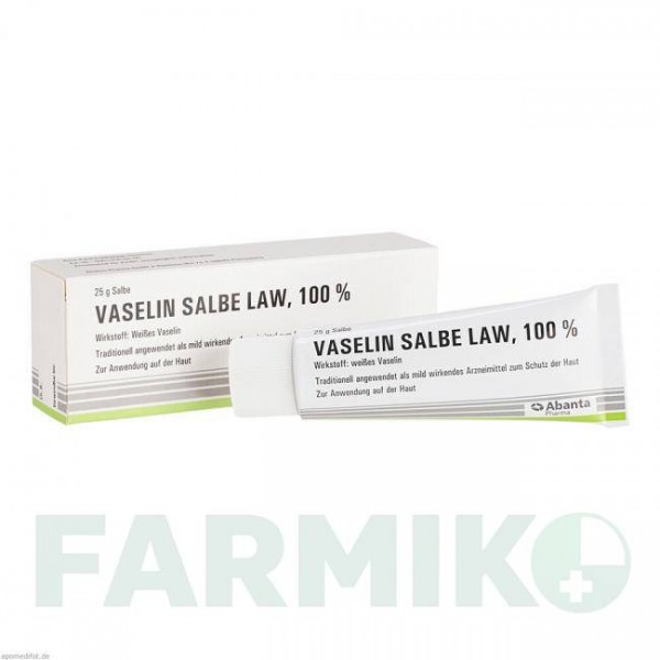 ВАЗЕЛІН (VASELIN) мазь 25 г - Базисні речовини ABANTA PHARMA