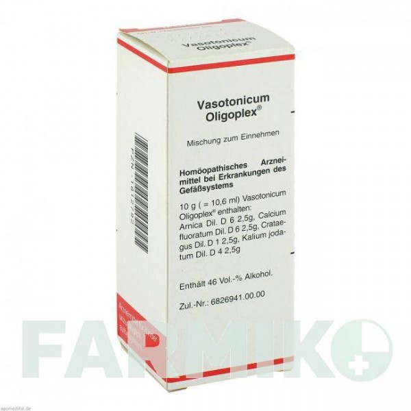 ВАЗОТОНІКУМ (VASOTONICUM) рідина 50 мл - Гомеопатія MEDA PHARMA
